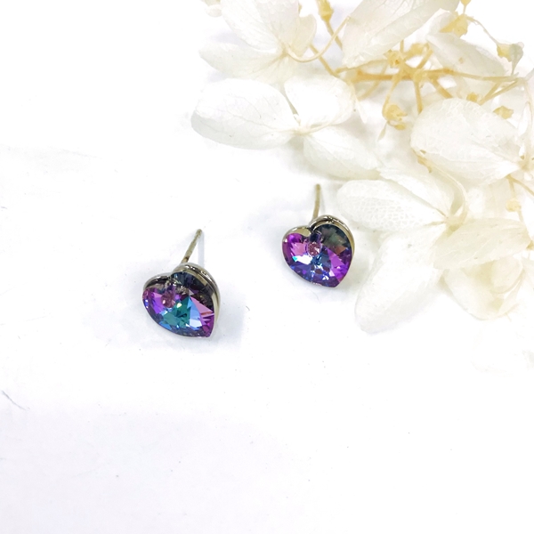 Picture of Amazing Swarovski Element Classic Big Stud Earrings