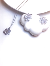 Show details for Party Cubic Zirconia 2 Piece Jewelry Set of Original Design Picture of Party Cubic Zirconia 2 Piece Jewelry Set of Original Design