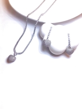 Show details for Delicate Cubic Zirconia Party 2 Piece Jewelry Set