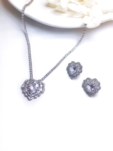Show details for Most Popular Cubic Zirconia Simple 2 Piece Jewelry Set