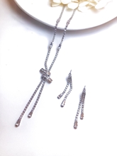 Show details for Popular Cubic Zirconia Simple 2 Piece Jewelry Set