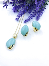 Show details for Impressive Simple Resin 2 Piece Jewelry Set with Low MOQ