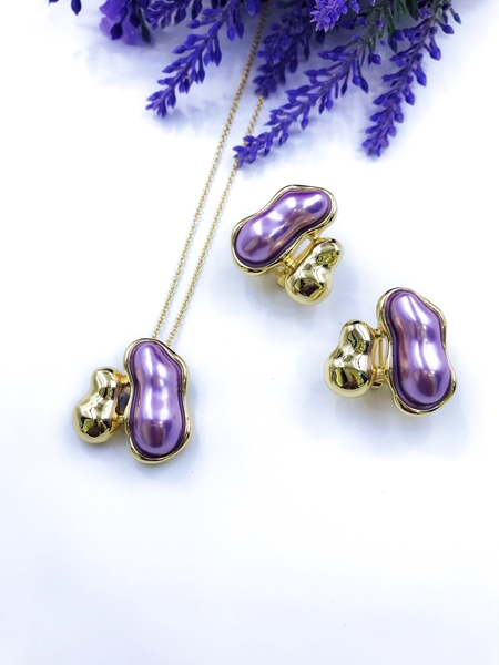Picture of Popular Resin Party 2 Piece Jewelry Set