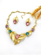 Show details for Low Cost Gold Plated Colorful 2 Piece Jewelry Set with Low Cost Show details for Low Cost Gold Plated Colorful 2 Piece Jewelry Set with Low Cost