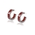 Picture of Best Rhinestone Platinum Plated Small Hoop Earrings