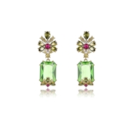 Show details for Distinctive Colorful Copper or Brass Chandelier Earrings with Low MOQ Show details for Distinctive Colorful Copper or Brass Chandelier Earrings with Low MOQ