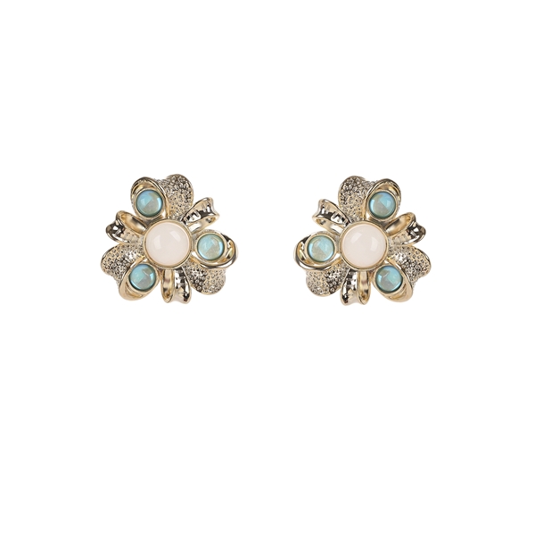 Picture of Reasonably Priced Copper or Brass Colorful Big Stud Earrings from Reliable Manufacturer