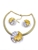 Picture of Impressive Colorful Gold Plated 2 Piece Jewelry Set with Low MOQ