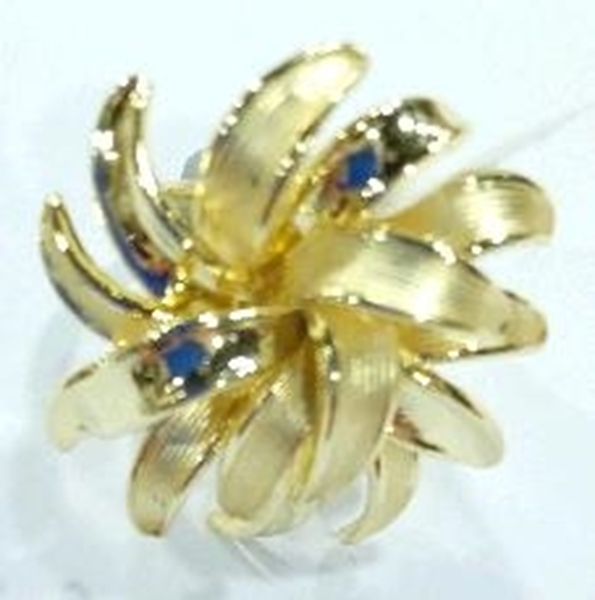 Picture of Low Cost Gold Plated Simple Cocktail Ring with Low Cost