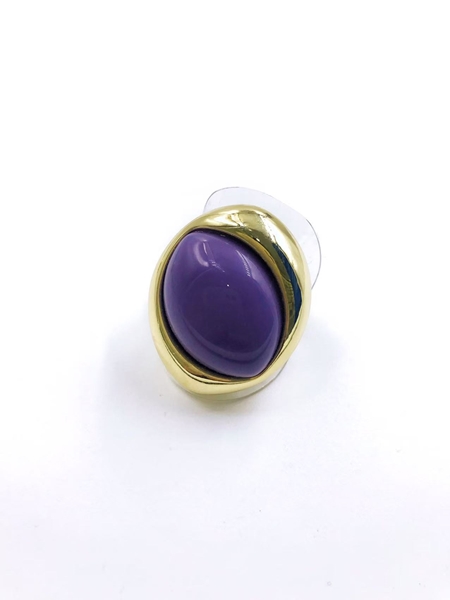 Picture of Featured Gold Plated Resin Fashion Ring for Girlfriend