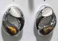 Show details for Sparkling Work Resin Chandelier Earrings