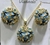 Picture of Funky Work Resin Chandelier Earrings
