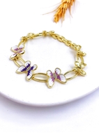 Show details for Fast Selling Platinum Plated Enamel Bracelets & Bangle Factory Direct Supply