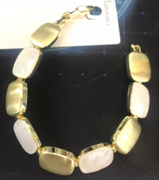 Picture of Delicate Opal Gold Plated Bracelets & Bangle